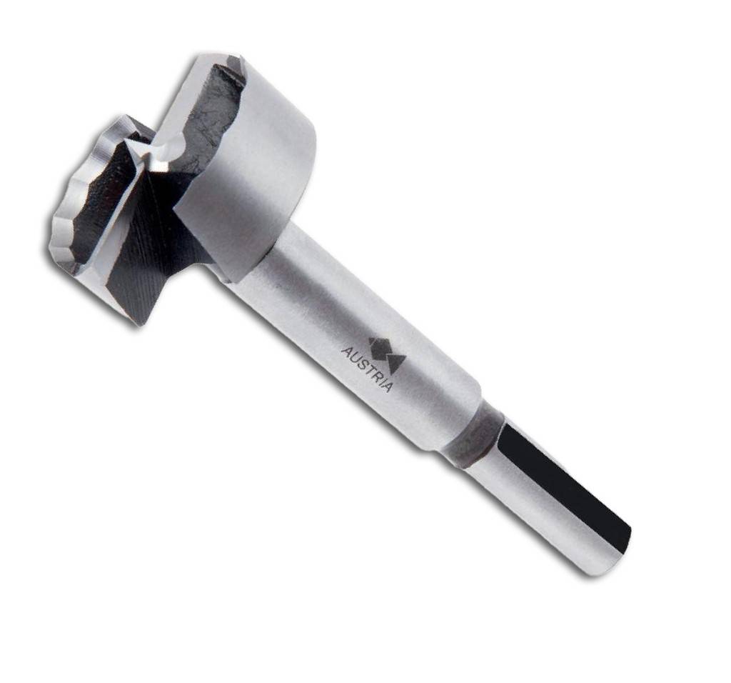 Forstnerbohrer mit Wellenschliff WAVE-CUTTER SP Zentrierspitze 2 Hauptschneiden Peripherieschneide mit Wellenschliff Abgesetzter zylindris