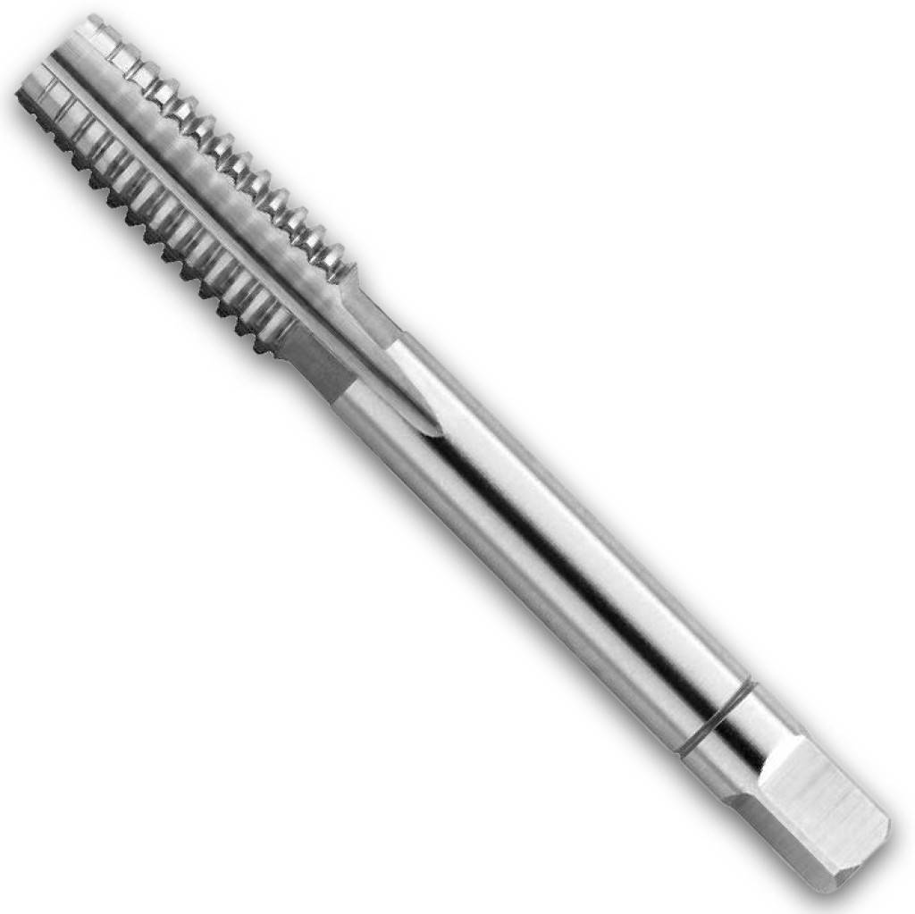Hand-Gewindebohrer-SatzAusführung 3-teiliger Satz Vorschneider mit Anschnitt Form A 68 Gänge Mittelschneider mit Anschnitt Form D 3,55 Gän
