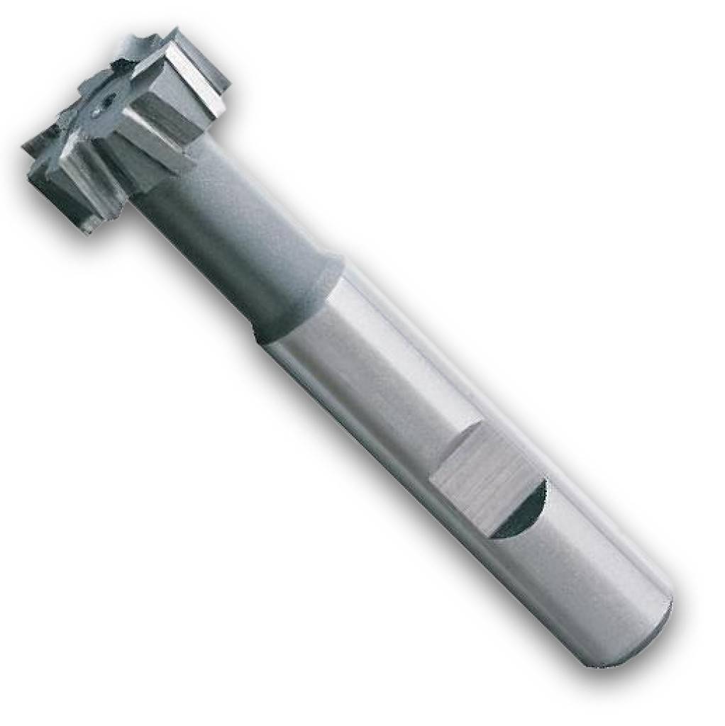 T-NutenfräserAusführung Kreuzverzahnt. Anwendung Einsetzbar zum Fräsen von T-Nuten nach DIN 650. Auf Umfang und beiden Seiten schneidend.FORMAT Di