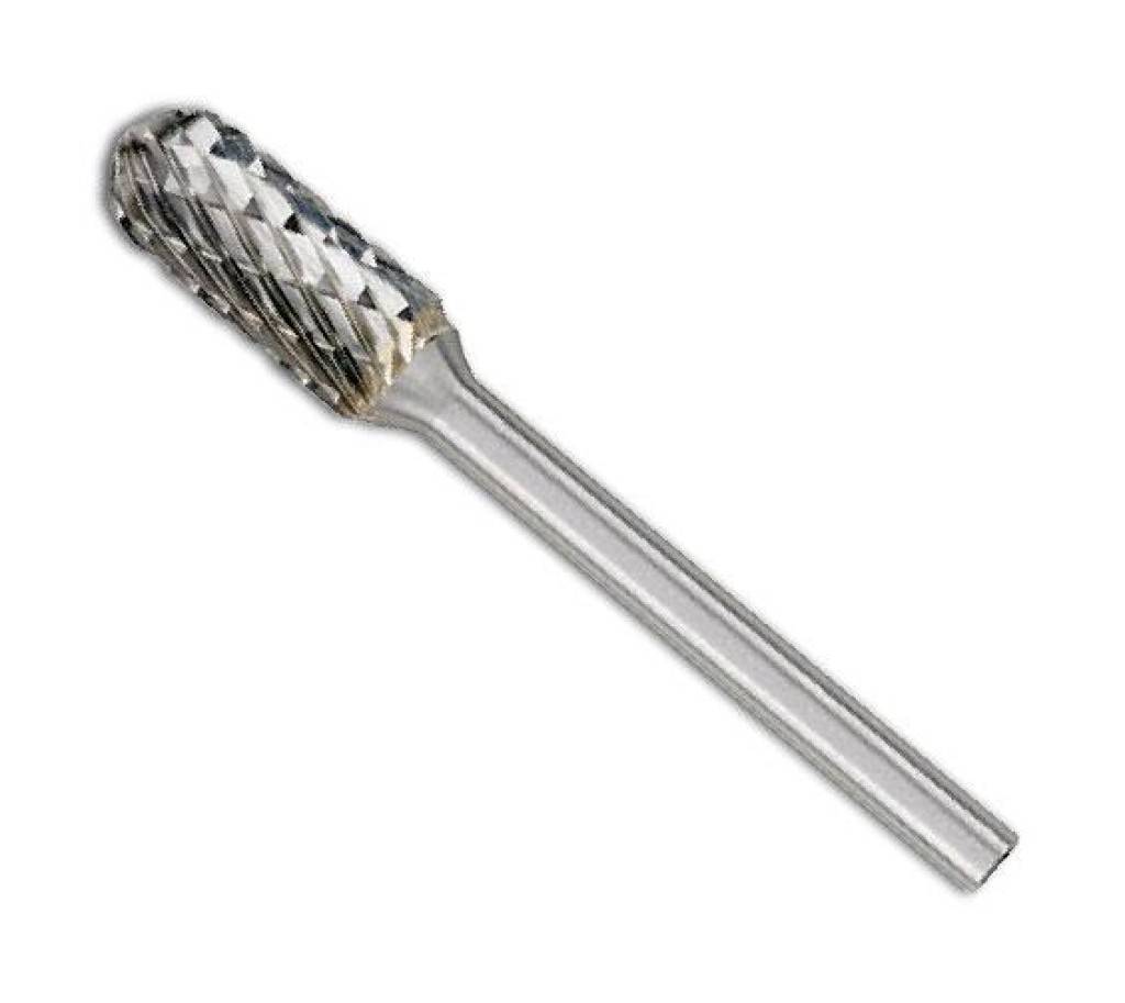 Hartmetall-Kleinfrässtift Rotorfräser DIN 8033Spezifikationen Schaft-Ø 3 mm Walzenrundform WRC Zahnung CAnwendungHoher Materialabtrag. Gee