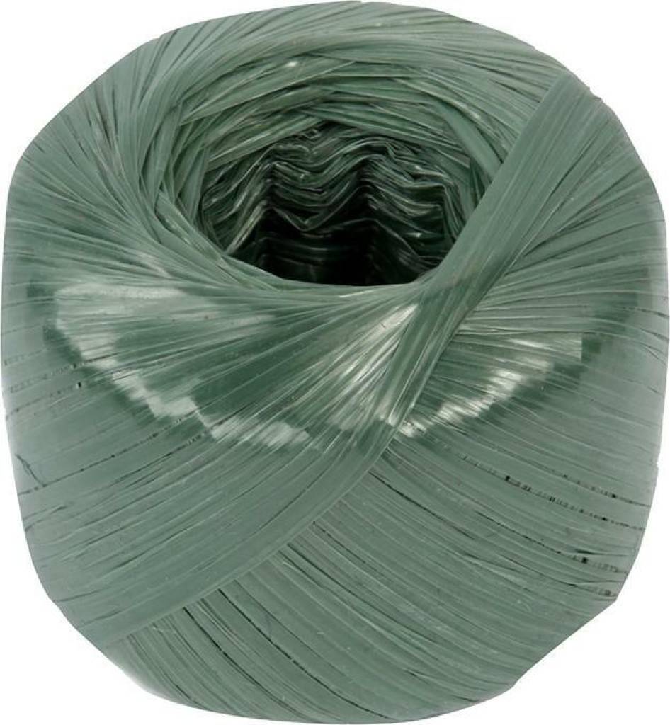 Kunstbast classicBindermaterialWitterungsbeständig und reißfestHilfreich bei Bindearbeiten im Haus und GartenVielfach einsetzbar L 400 m, grün