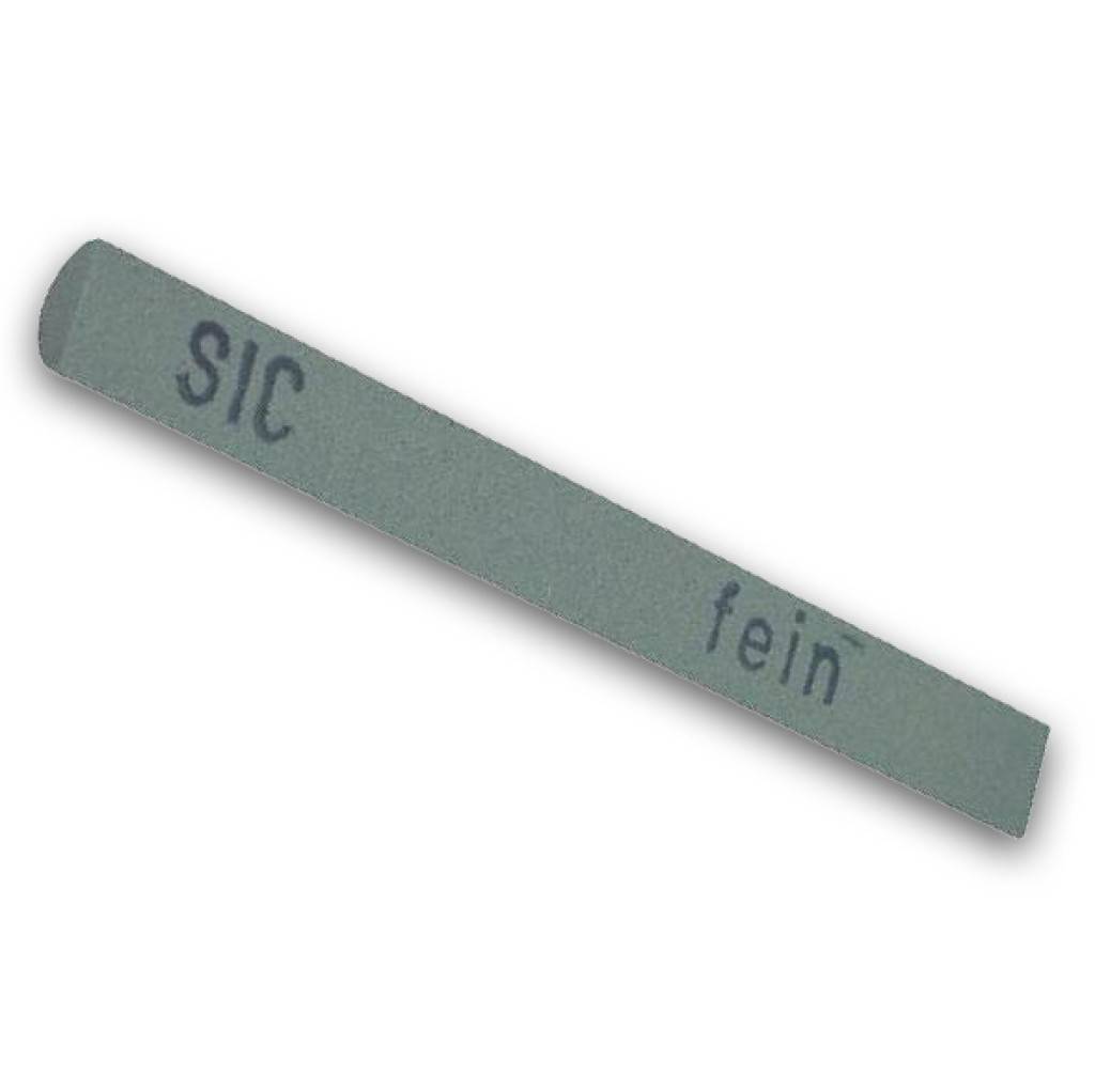 Schleiffeile Silicium-Carbid, halbrundAusführungSilicium-Carbid in keramischer Bindung.AnwendungZum Bearbeiten von Werkzeugen aus Hartmetall und zum