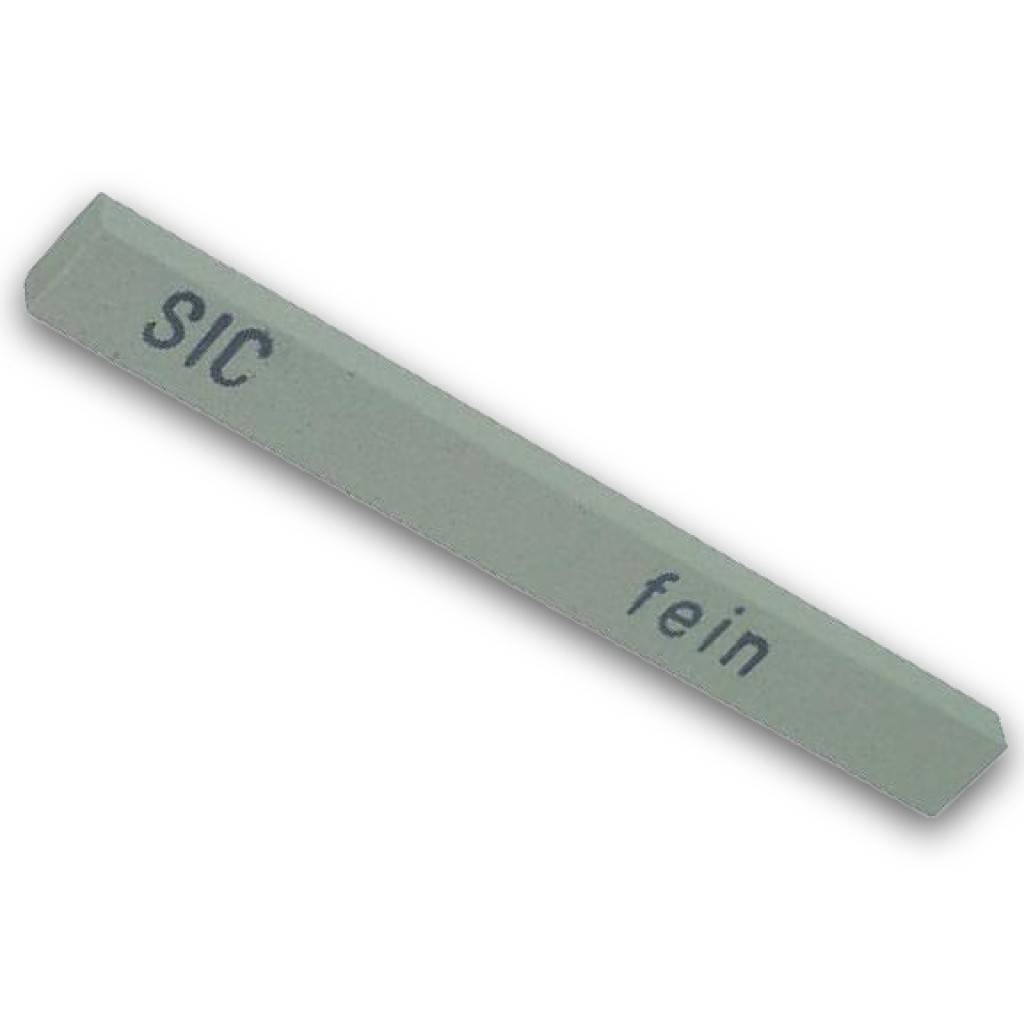 Schleiffeile Silicium-Carbid, flachAusführungSilicium-Carbid in keramischer Bindung.AnwendungZum Bearbeiten von Werkzeugen aus Hartmetall und zum