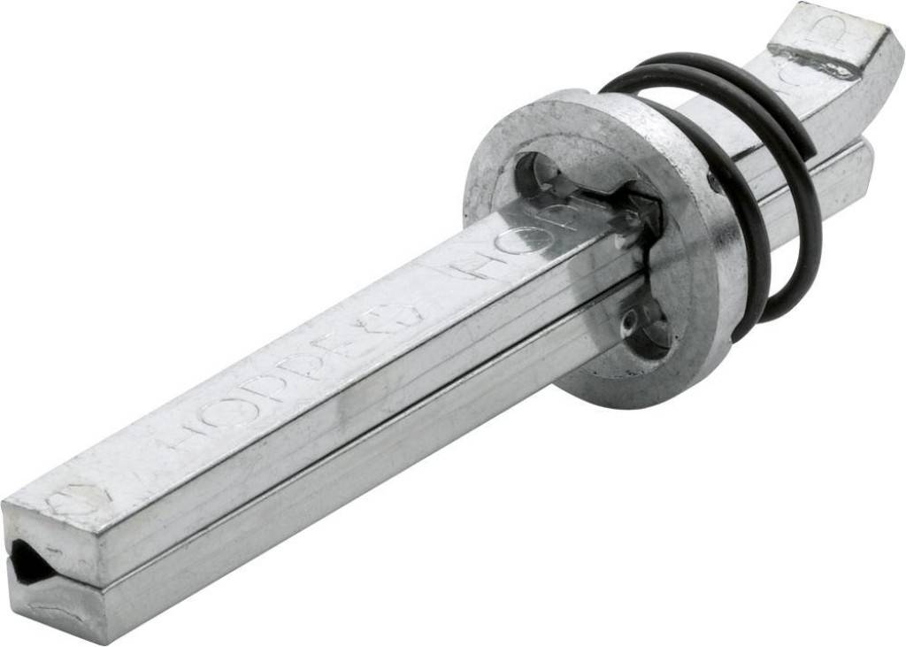 Profilstift F/Ei, 10 mm Haustür-Wechselstift aus Eisen Für Halbgarnituren Für einseitig durchgebohrte TürenWechselstift F/EI 10x80 mm fü