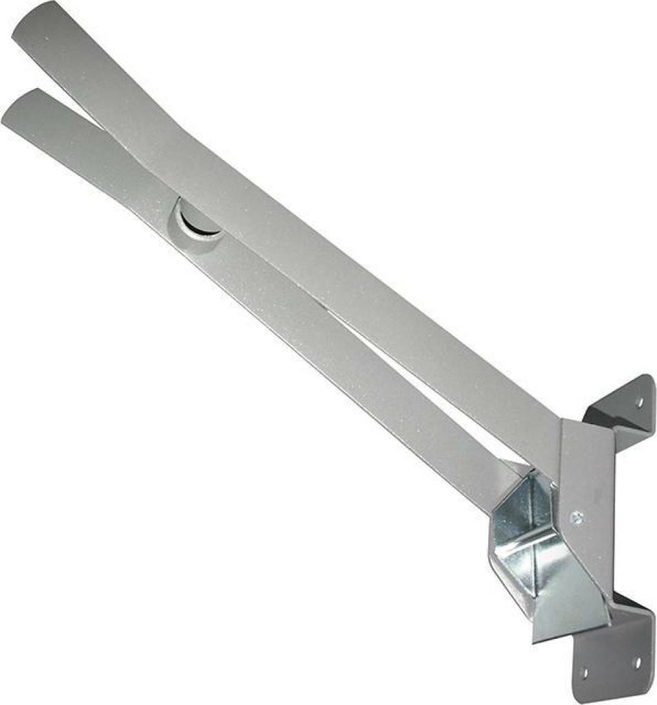 Sparrollenhalter für 1 RolleAusführungRobuste Metallkonstruktion, hammerschlag-lackiert, mit Abreißkanten für Sparrollen von 25 bis 50 mm Breite