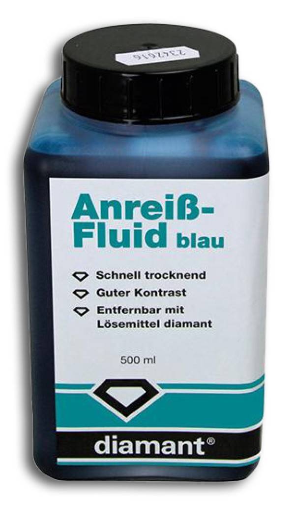 Anreiß-Fluid Zum Anreißen oder Markieren Schnell trocknend Frei von giftigen Lösungsmitteln Farbschicht bleibt elastisch und splittert