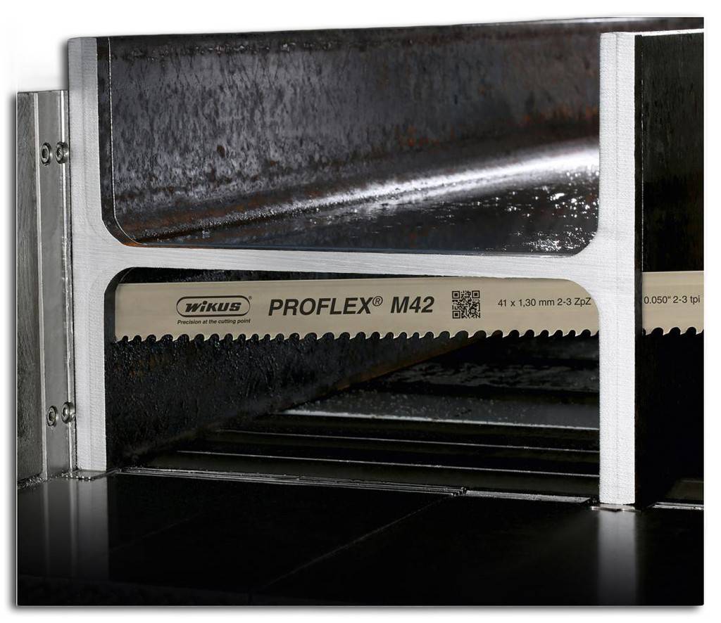 Bandsägeblatt, WIKUS PROFLEX M42Ausführung Bimetall-Sägeband mit speziell variabler Zahngeometrie, welche resistent gegen Zahnausbruch ist.Anwendun