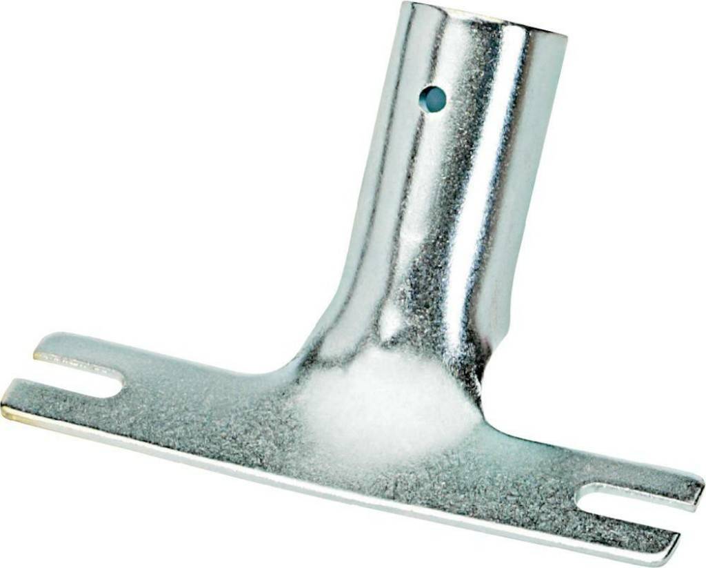 Metall-StielhalterFür Besen und Schrubber mit zwei Flügelschrauben