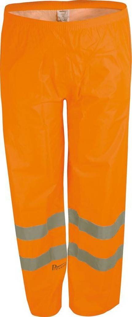 Warnschutz-Regenhose RHG und RHOAusführung Wasserdicht, winddicht Verschweißte Nähte 2 x 5 cm Reflexmaterial umlaufend um Rumpf und Ärmel