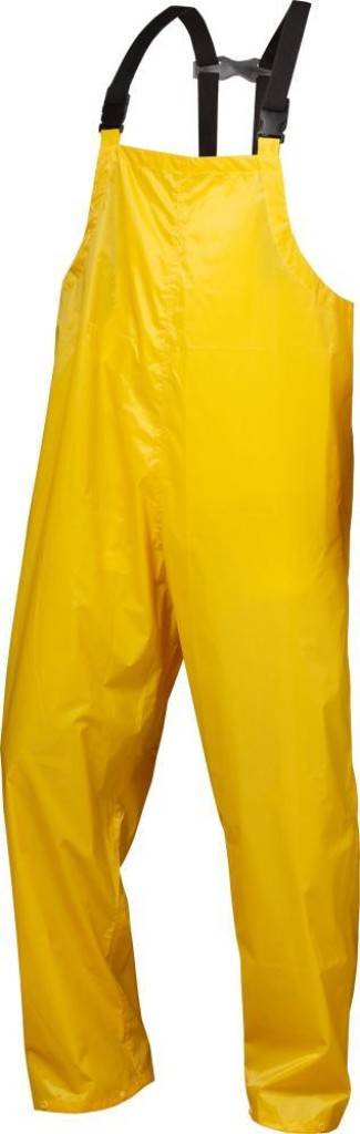 Regenschutzlatzhose RibeEigenschaften Jede Latzhose im Beutel mit Eurolochung Träger weitenverstellbar Hosenbeinabschluss mit Druckknopf wei