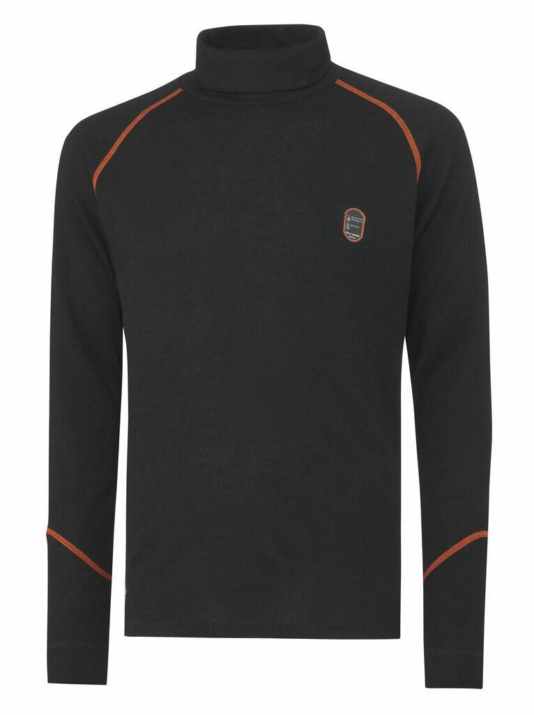 Multinorm Langarm-Shirt "FAKSE" - Helly Hansen schwarzMaterial Wool Blend, 48,5 Wolle, 48,5 Viscose, 3 Inox, 170 g/mNorm EN ISO 11612 A1B1C1 Hitze-