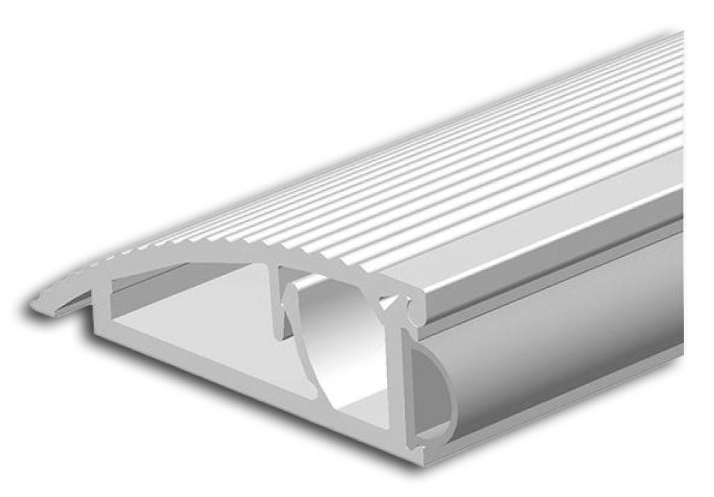 ProduktbeschreibungDie ELTON Türanschlagschiene AKW ist eine hochwertige Bodenschwelle, die aus Aluminium gefertigt ist und mit einer