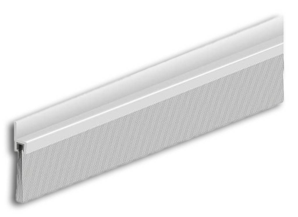 Türbodendichtung IBS 60AluminiumStrapazierfähige Bürste aus HartpolypropylenZum zug- und staubfreien Abdichten von Türen und TorenVorgebohrt für