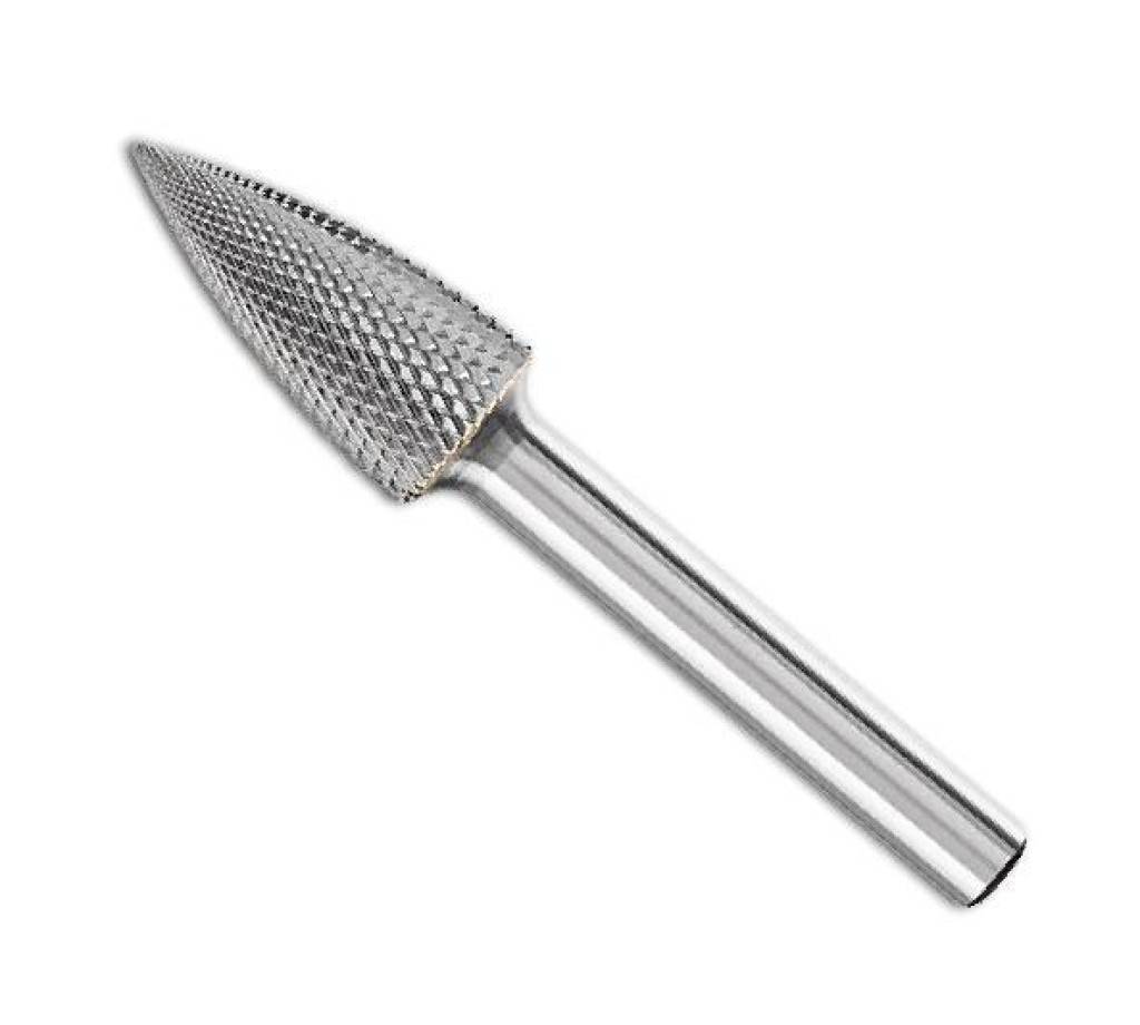 Hartmetallfrässtift Rotorfräser DIN 8032, Zahnung MICROAnwendungSpeziell für die Feinbearbeitung mit höherer Abtragsleistung und Oberflächengüte