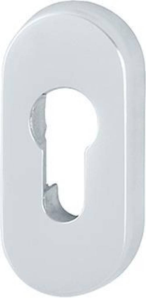 Schlüsselrosette 55S HOPPE-Aluminium-Schlüsselrosette für Profiltüren Zinkdruckguss-Unterkonstruktion Verdeckte Verschraubung 33 x 72