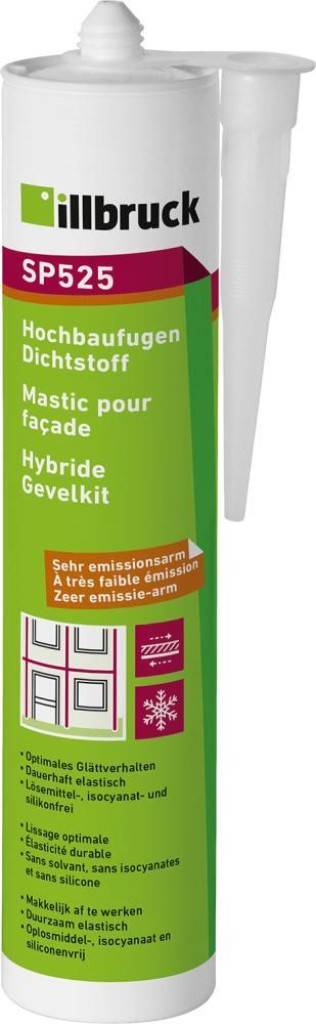 Dichtstoff SP525 Hochbaufugen-Dichtstoff 1-Komponenten Hybrid-Dichtstoff Gut modellierbar Dauerhaft elastisch Kurzer Fadenzug UV- und w
