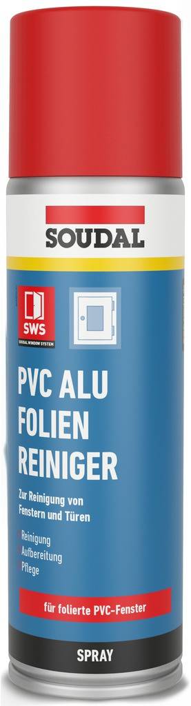 PVC-Alufolienreiniger Schnell trocknendes, nicht anlösendesReinigungsmittel Reinigen, Entfetten und Aufbereitenvon pulverbeschichteten und