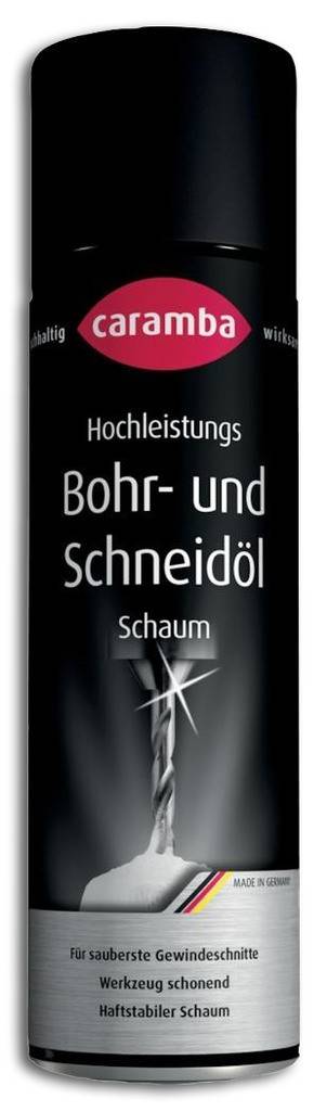 Bohr- und SchneidölschaumEigenschaften Haftstabiler Schaum, mischbar mit allen wasserbasierten Kühlschmierstoffen Zum Kühlen und Schmieren be