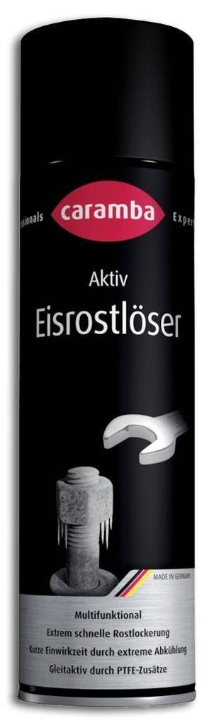 Aktiv EisrostlöserEigenschaften Löst extrem schnell verrostete Verschraubungen durch extreme Abkühlung Schockvereisung bis 35 C Beim Käl