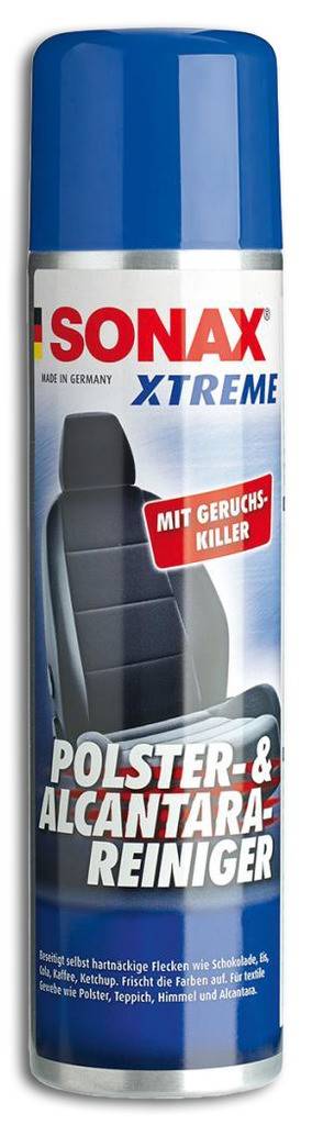 Xtreme Polster- Alcantara-ReinigerProduktbeschreibung Reinigt gründlich und schonend alle Textilien im Innenraum wie z. B. Sitze, Polster, Verkle