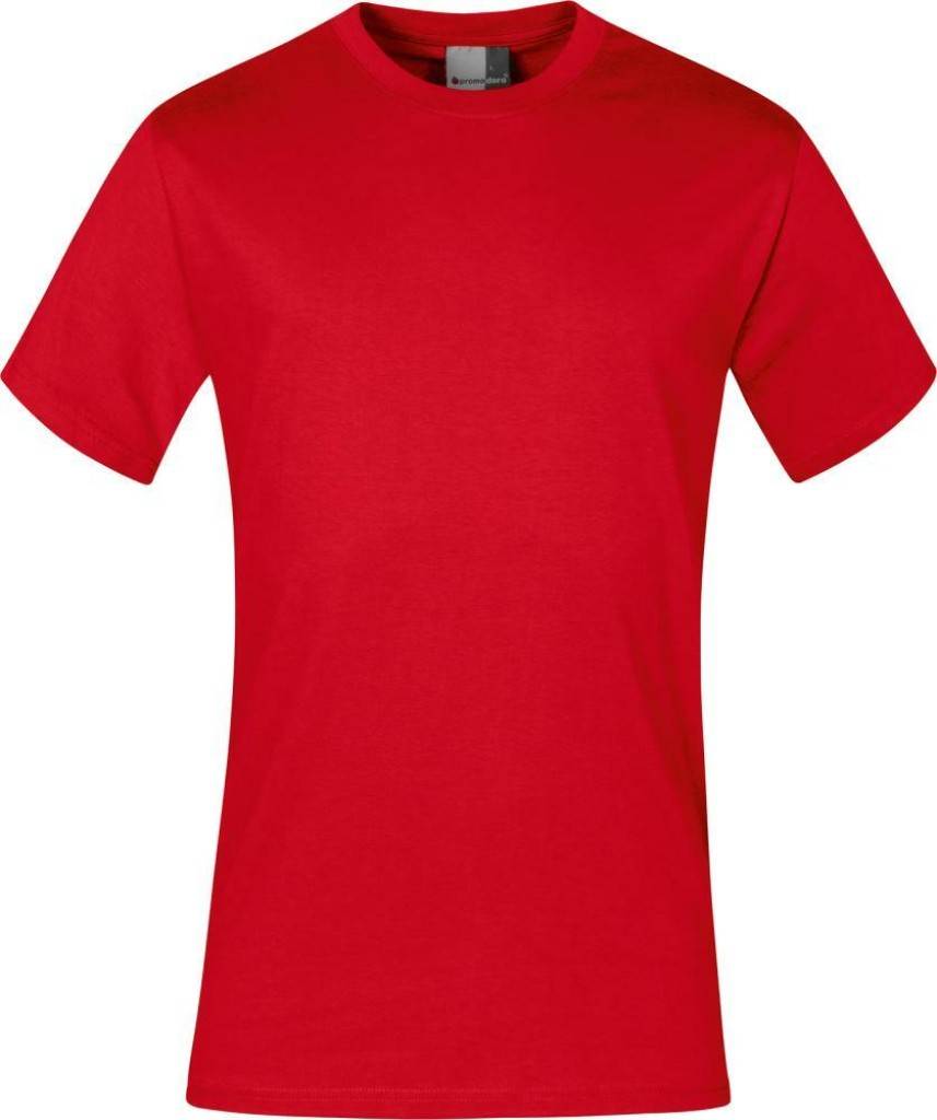 Herren T-Shirt Premium 3099Eigenschaften Single Jersey Hochwertige verarbeitet mit Doppelnähte Nackenband und verstärkte Schulternähte