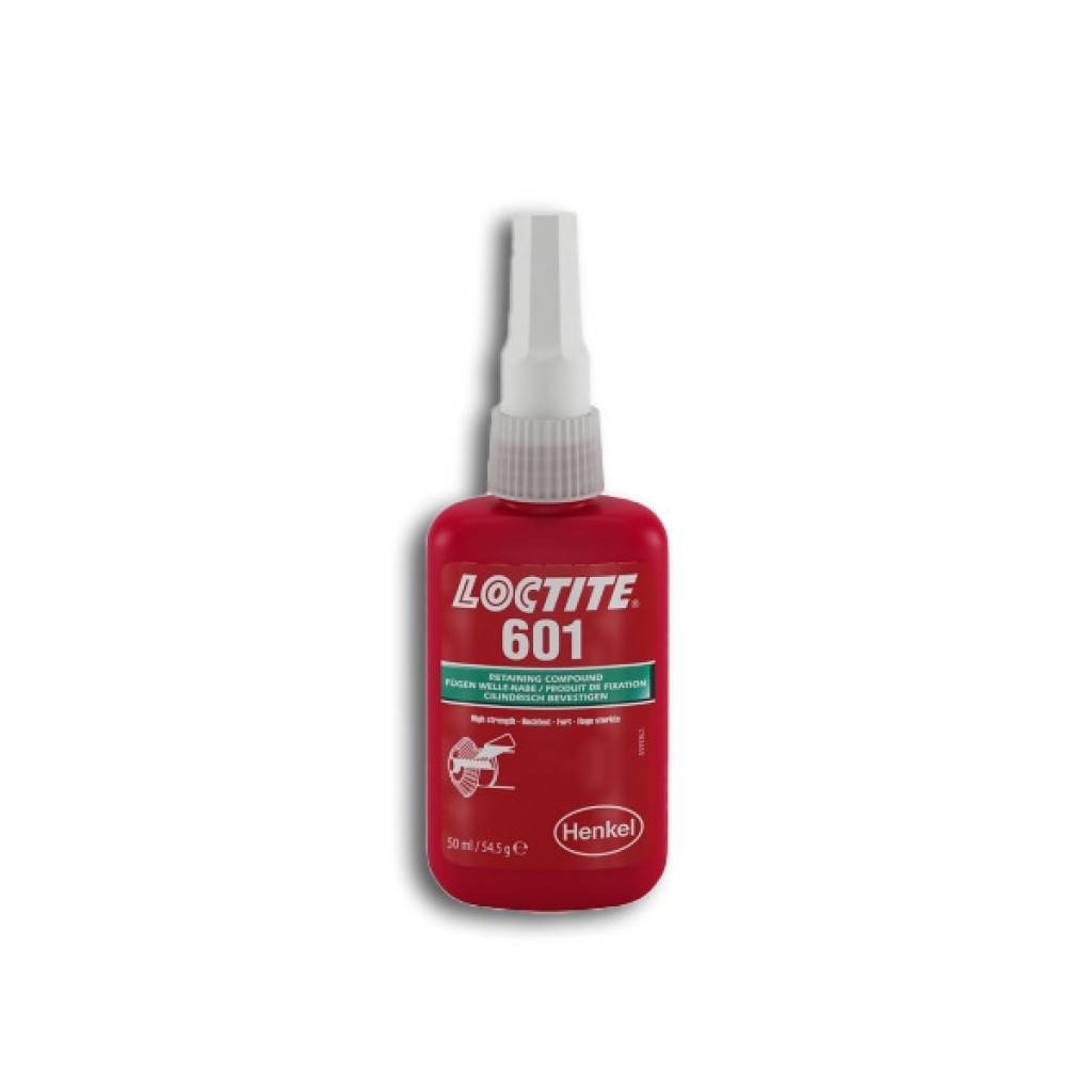 Hochfester Fügeklebstoff auf Dimethacrylatester-BasisLOCTITE 601 ist ein grüner, anaerober, niedrigviskoser Fügeklebstoff auf Dimethacrylatester-Ba