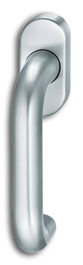 Fenstergriff 34 1070Auf ovaler Rosette, 70 x 32,5 mm