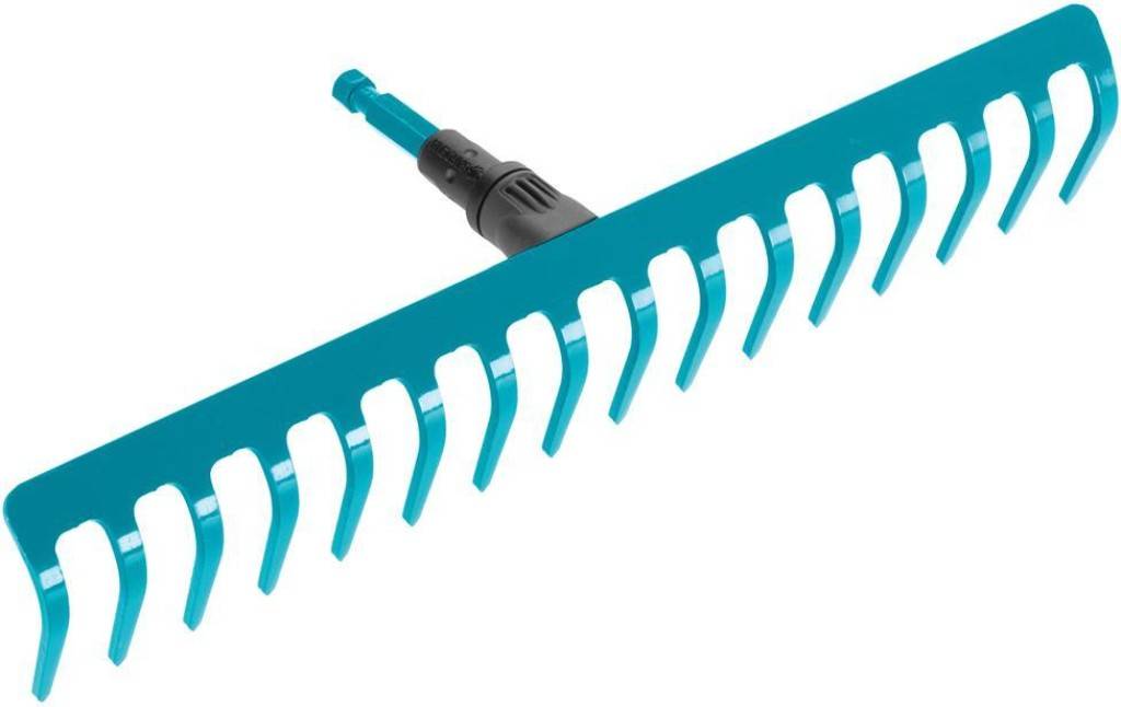 combisystem RechenHochwertiger Qualitätsstahl, Duroplast-beschichtet KorrosionschutzEinsatz Vielzweckgerät zum Rechen, Einebnen von Beeten und zur