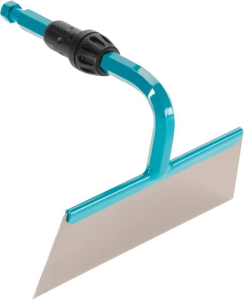 combisystem UnkrauthackeHochwertiger Qualitätsstahl, Duroplast-beschichtet KorrosionschutzEdelstahlblatt rostfreiEinsatz zum mühelosen Entfernen von