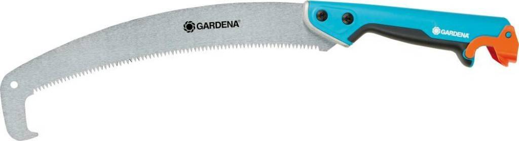 combisystem Gartensäge 300 PP gebogenGebogenes Sägeblatt mit geschränkter ZahnungImpulsgehärtet für kraftsparendes SägenHartverchromte Oberfläc