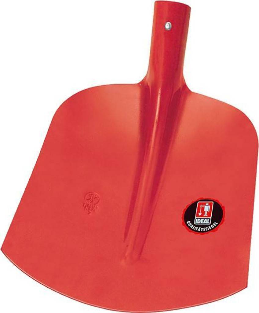 Holländer Schaufel DIAMANT-PIONIER Rot pulverbeschichtet, gehärtet
