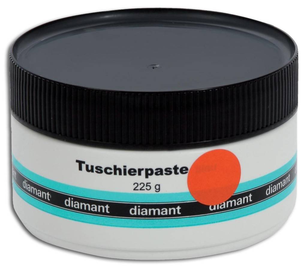 Tuschierpaste Zur Kontrolle bearbeiteter Oberflächen Konsistenz der Tuschierpaste und eingearbeitete Spezialpigmente ermöglichen eine genaue u