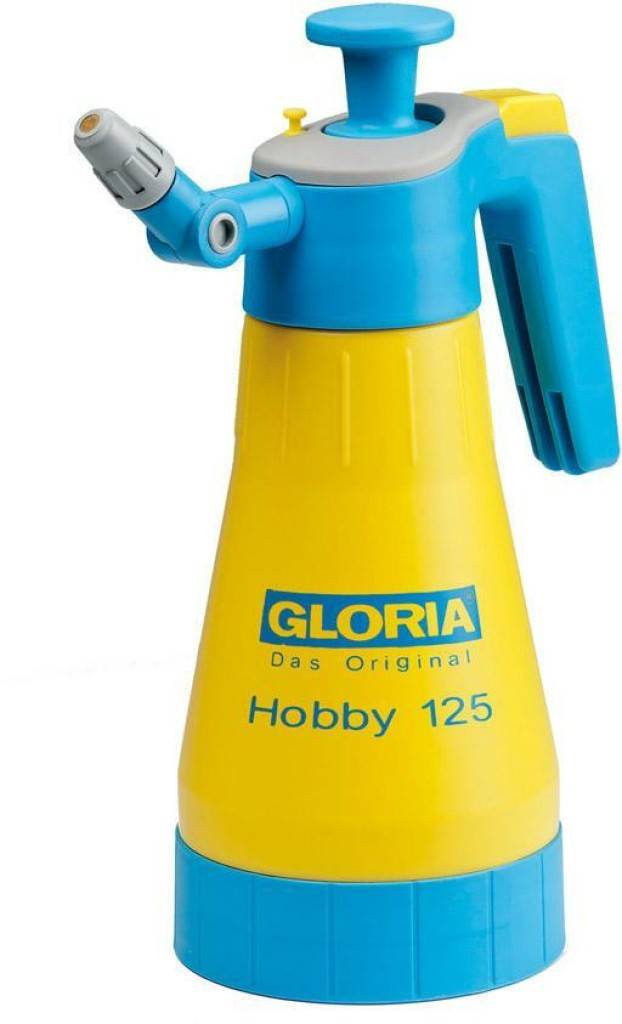 Drucksprühgerät Hobby 125Leistungsfähiger Drucksprüher mit Top-AusstattungFüllinhalt 1,25 l/ Gesamtvolumen 1,55 lMaximaler Betriebsdruck 3 barSta