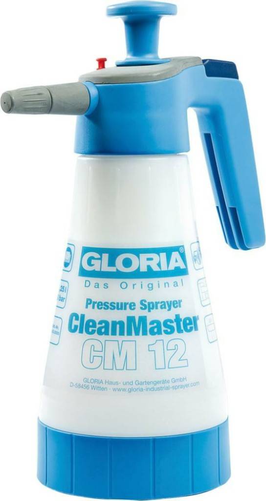 Drucksprühgerät CleanMaster CM 12Für die Ausbringung saurer und alkalischer ReinigungsmittelEPDM-DichtungsmaterialGeeignet zur Ausbringung von Medi