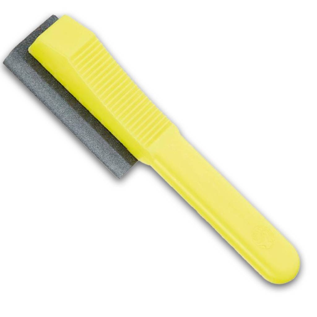 HandläpperKunststoffgriffSchneiden werden unter einem Winkel von 2545 abgezogenZum Brechen von den Schniedkanten nach dem Schleifen und zum Nachläpp