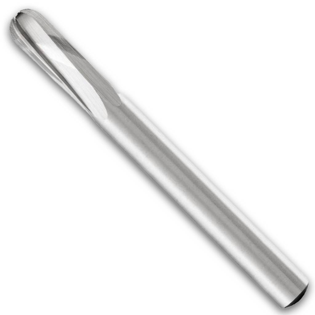 HSS-Frässtift RotorfräserSchaft-Ø6 mmFormWalzenrundform CZahnung1AnwendungGeeignet für die Bearbeitung von Edelstahl INOX weichen NE-Metalle