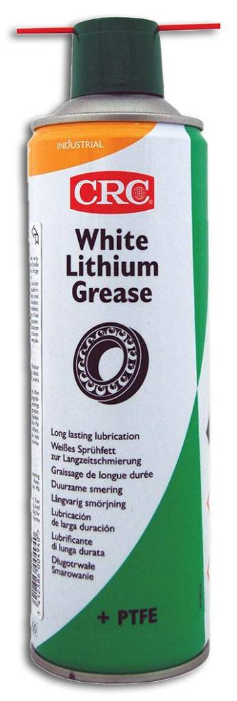 Weißes Sprühfett PTFEProduktbeschreibung Universelles Lithiumseifenfett mit PTFE-Zusatz Mehrzweckfett KP2 K-18 ist harz-, silikon- und säure