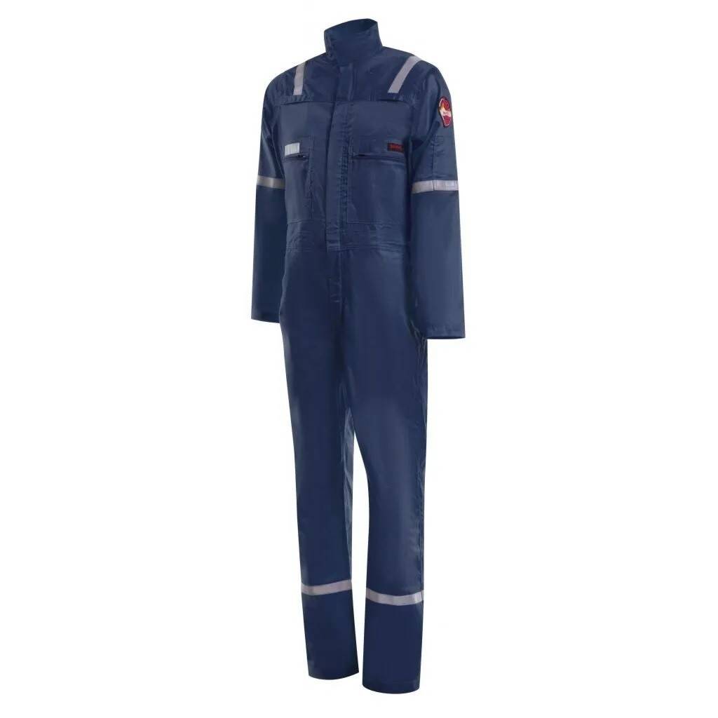 Overall Flamebuster 2 Lightweight Coverall royalblau Nr. RO23095LW80 Baumwolle / 19 Polyester / 1 antistatisch250 g/m2Normen EN 136882013 EN 114