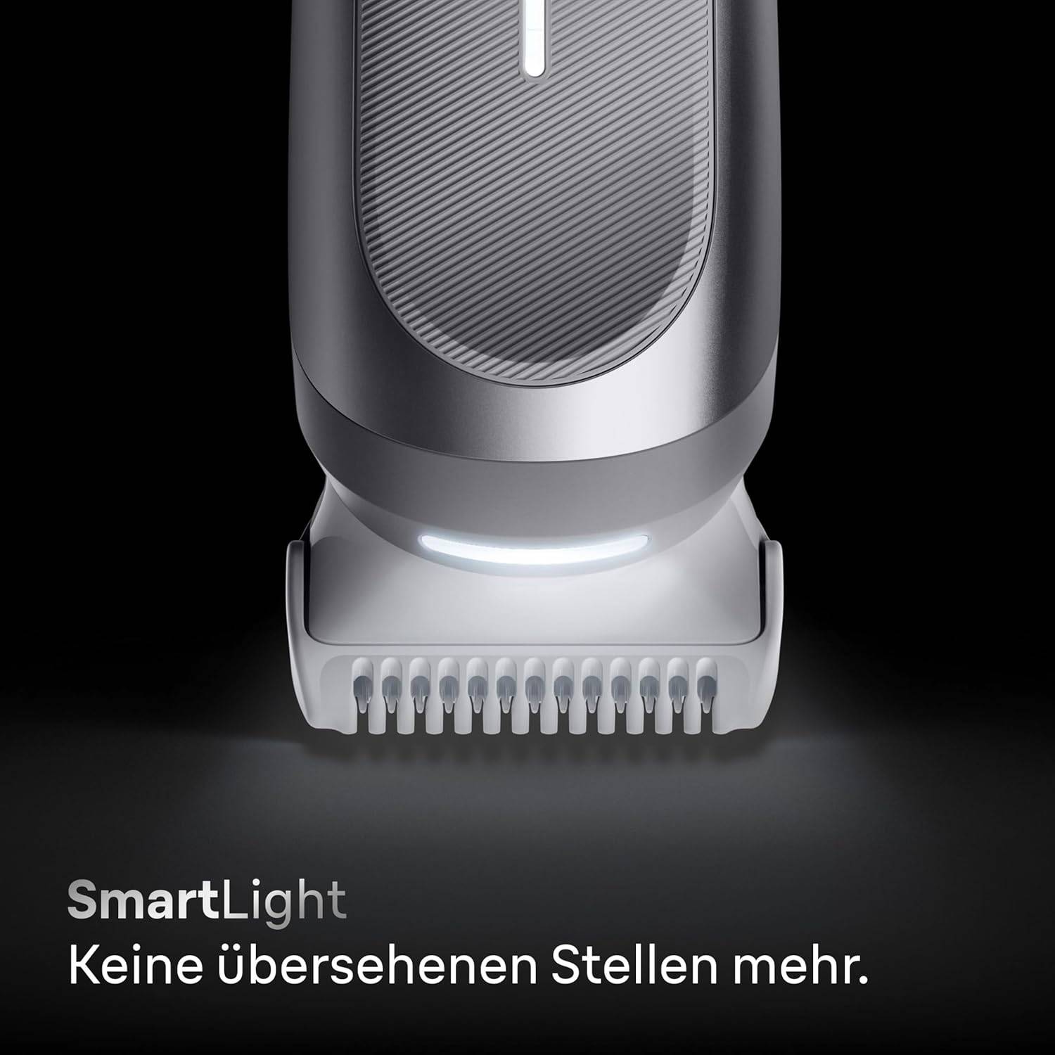 Braun Bodygroomer Series 7 Kabelloser Körperrasierer Herren BG7555 Grau + Etui