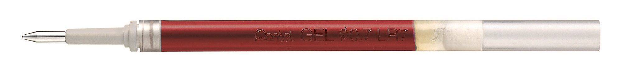 Pentel® LR7-BX Energel Liquid Gel-Rollermine LR7 - 0,35 mm, rot