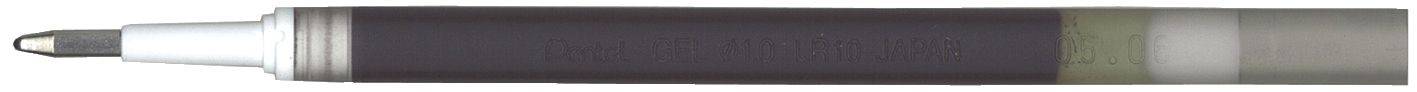 Pentel® LR10-AX Liquid-Gel-Rollermine LR10, Farbe schwarz