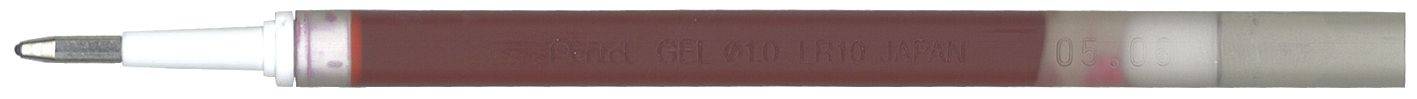 Pentel® LR10-BX Liquid-Gel-Rollermine LR10, Farbe rot