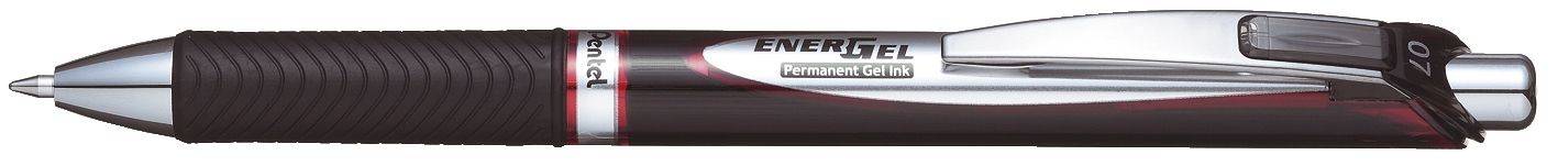 Pentel® BLP77-BX Liquid Gel-Tintenroller Energel Document BLP77 - 0,35 mm, rot (dokumentenecht)
