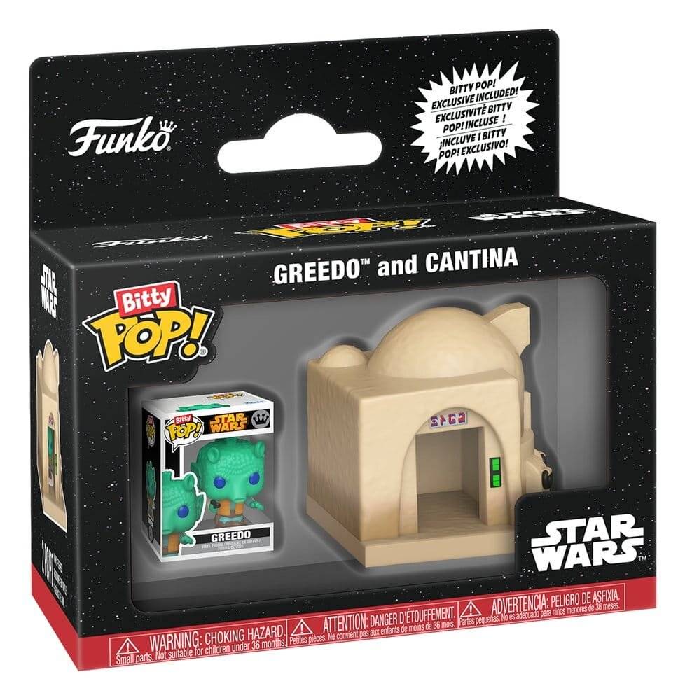 Bitty POP-Figur Town Star Wars Greedo und Cantina