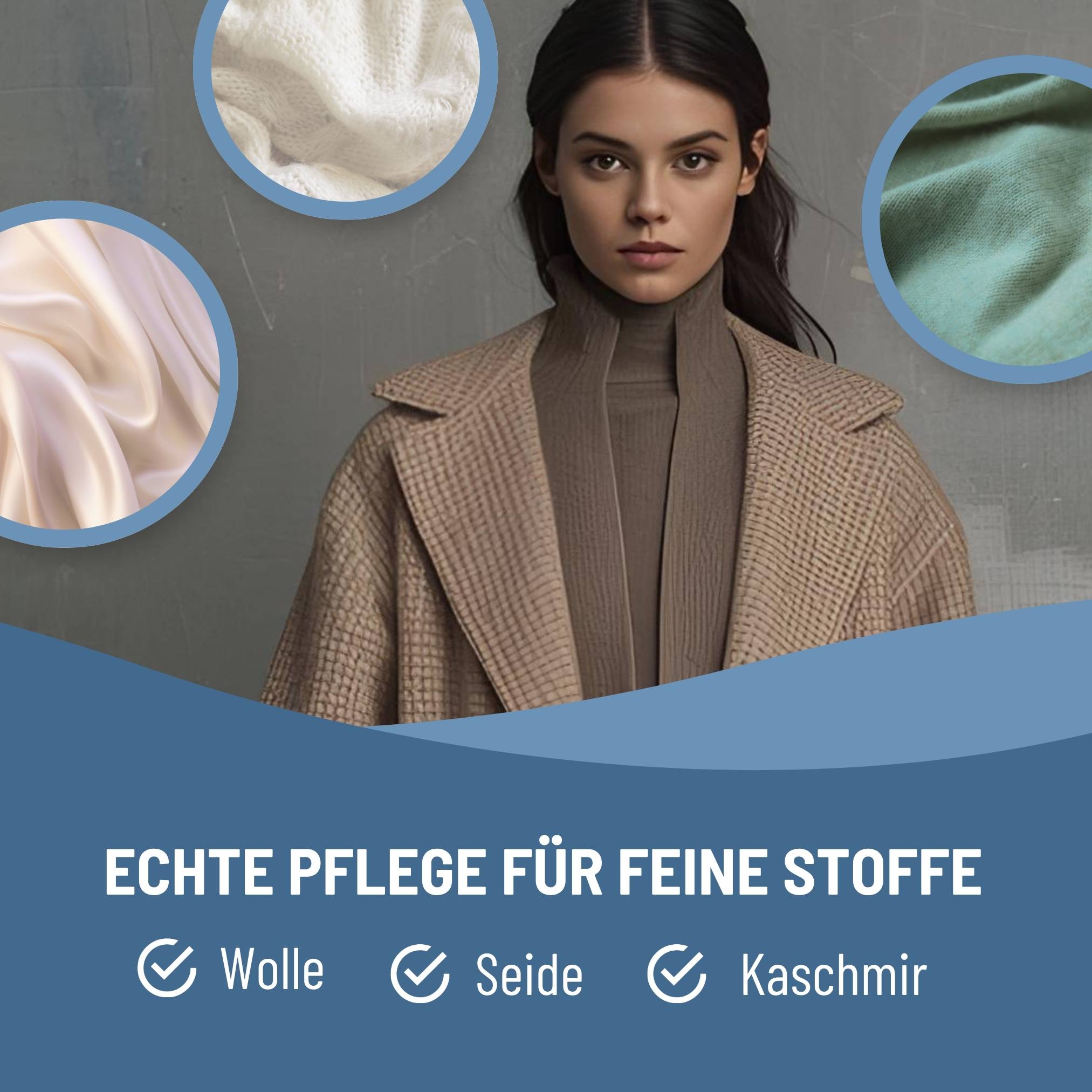 eco:fy Wollwaschmittel - Waschmittel mit Lanolin für Wolle, Seide, Felle, Wollwalk