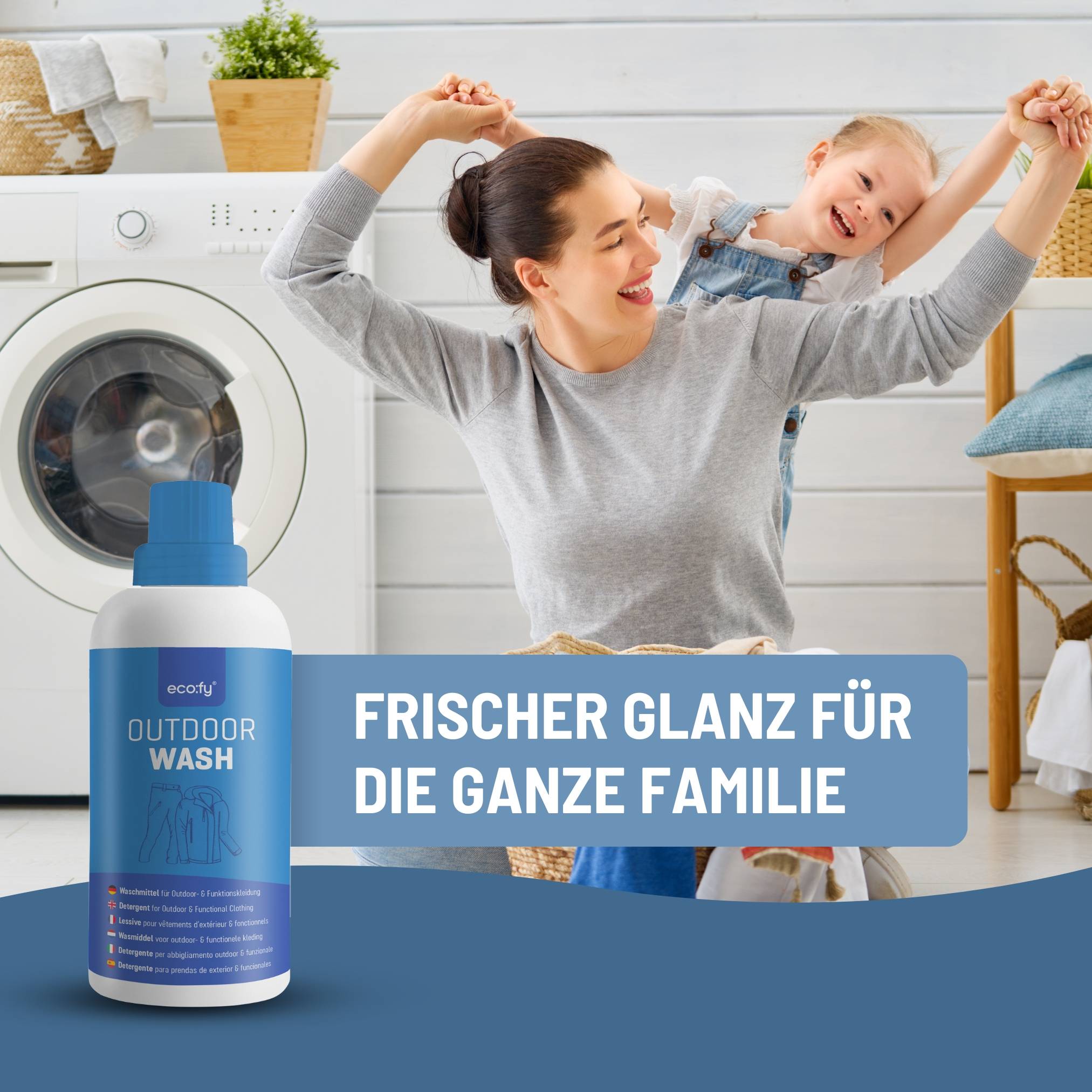 eco:fy Waschmittel für Outdoorbekleidung - Funktionsbekleidung, Sportbekleidung