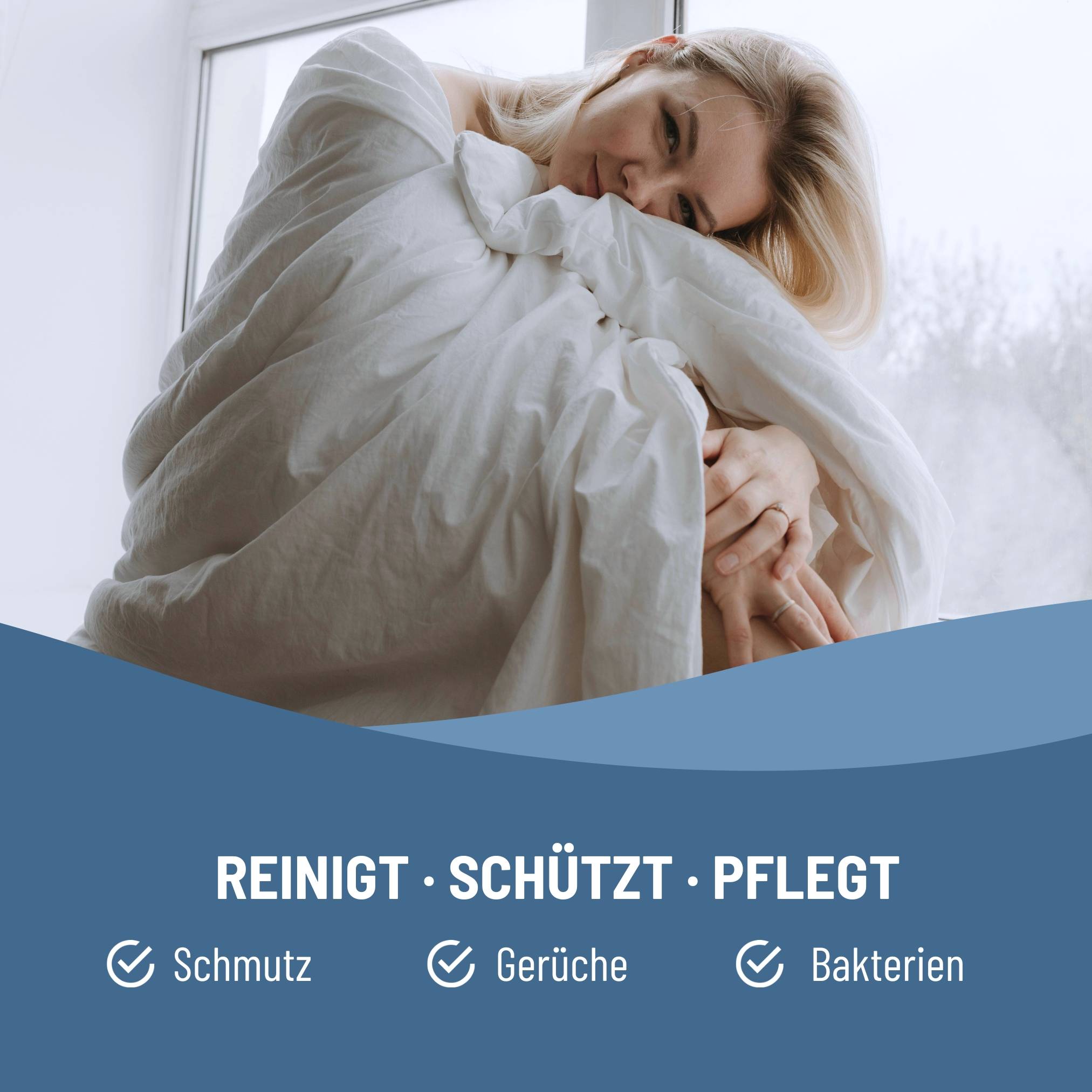 eco:fy Daunenwaschmittel - Waschmittel reinigt pflegt Daunen, Federn, Daunenjacke