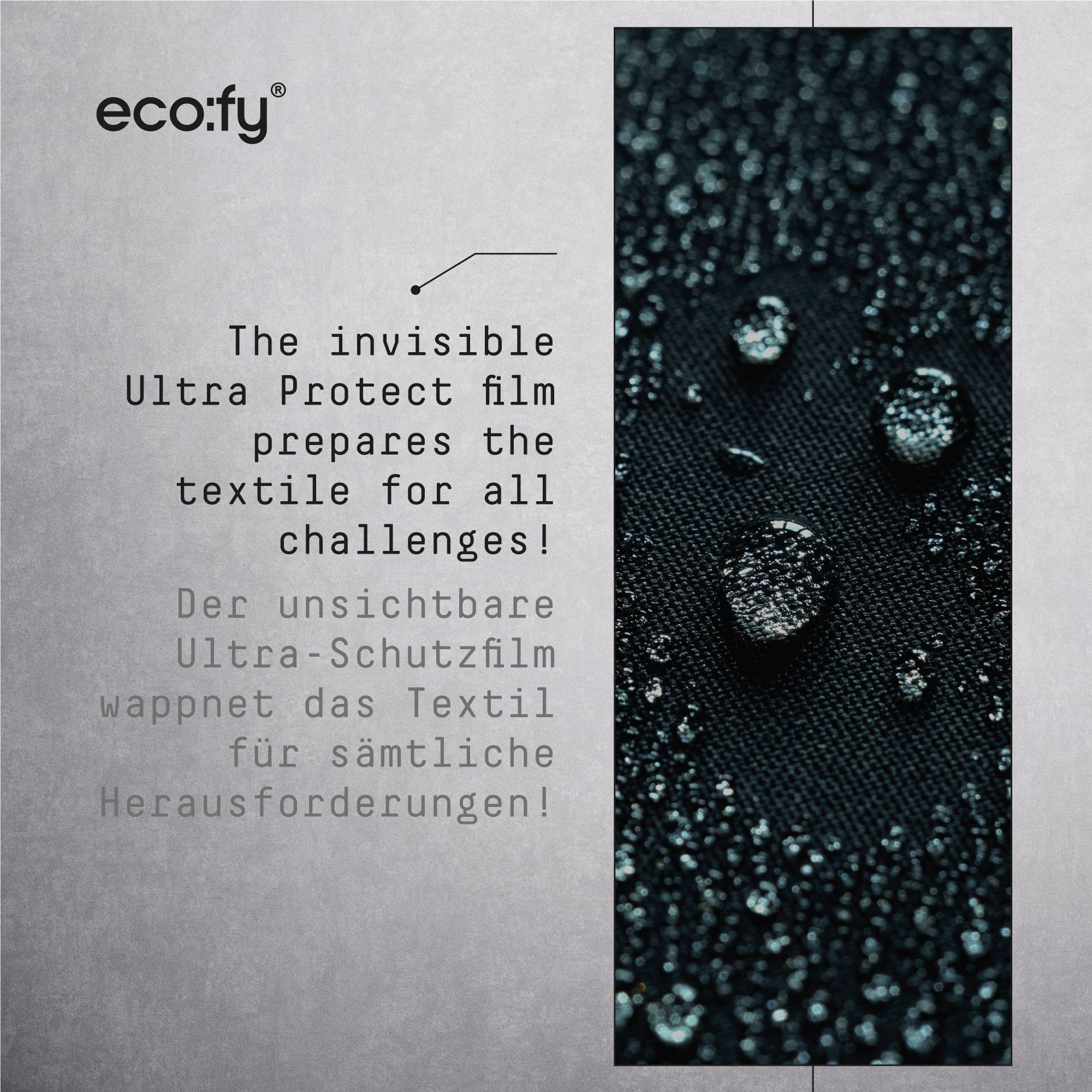 eco:fy Wash-In Ultra Protect - Einwaschimprägnierung für Outdoor- & Funktionskleidung