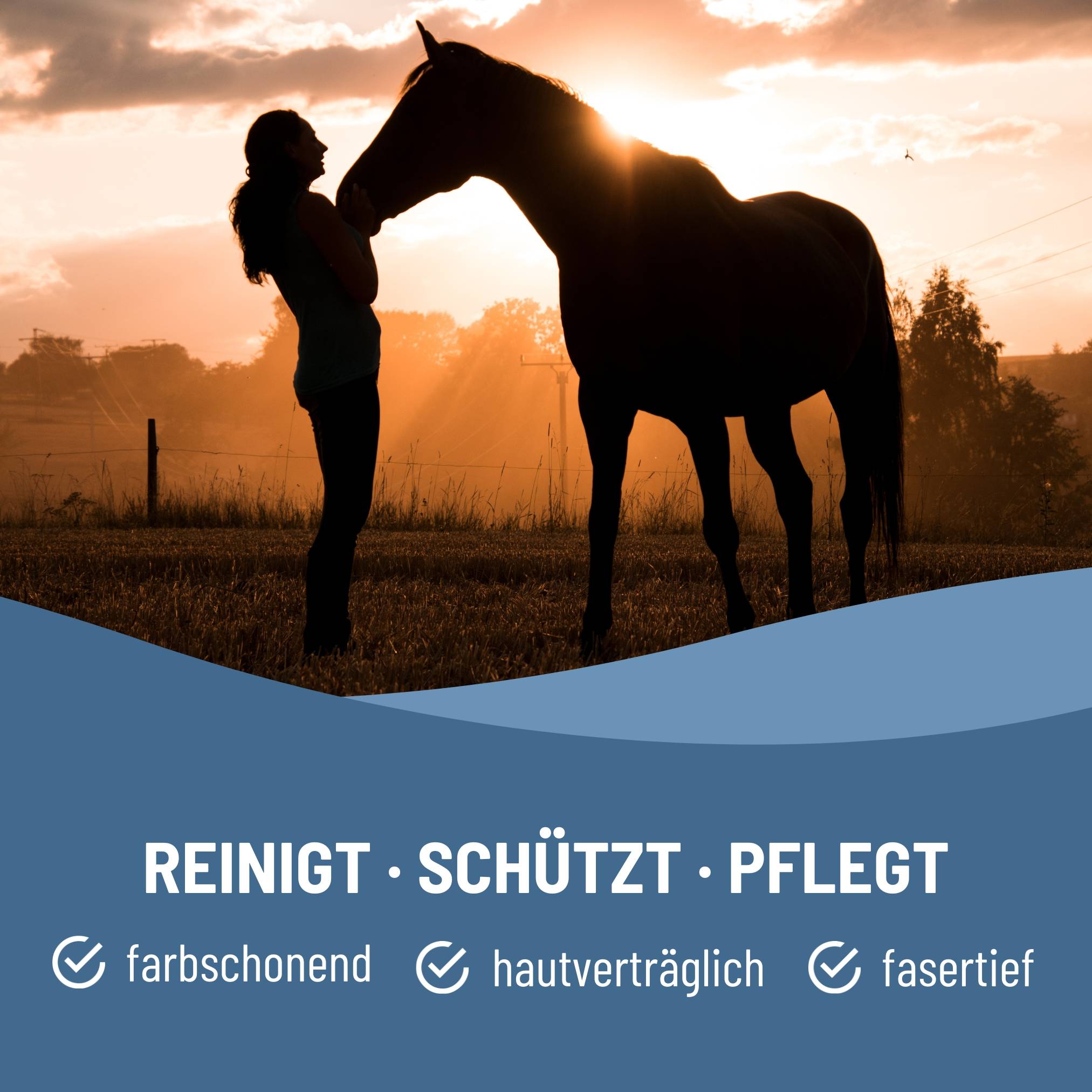 eco:fy Pferdedecken Waschmittel - Rug Wash, Deckenwaschmittel für Synthetik & Baumwolle
