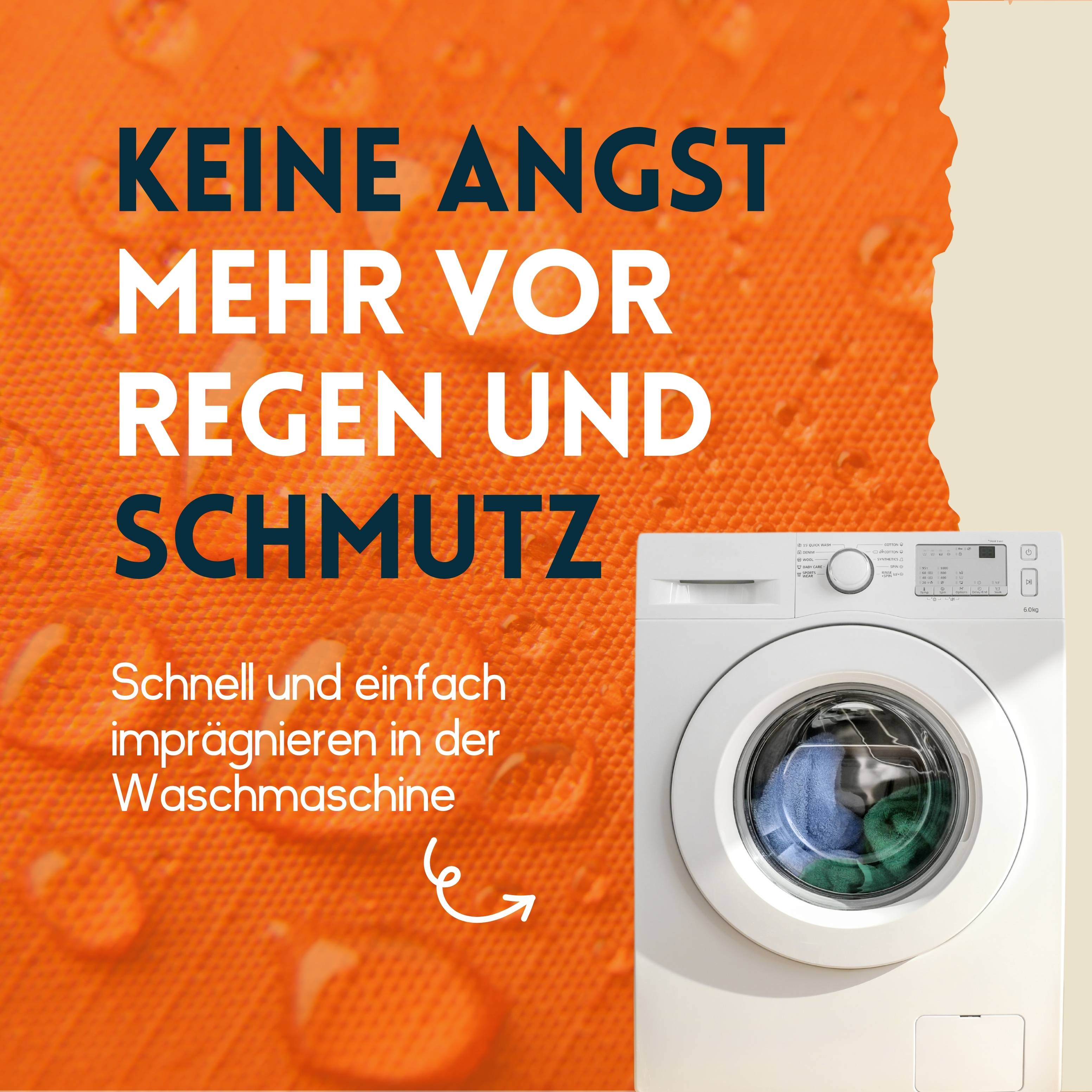 nimo Wash-In Imprägnierung - Versiegelung zum Schutz gegen Nässe & Schmutz